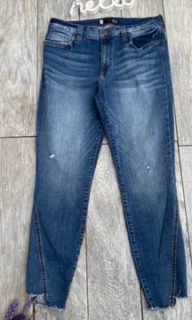 High Rise Ankle Skinny jeans 12