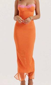 Tangerine Maxi Dress