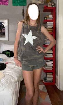 Camo Tank W Star