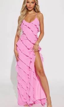 Ruffle Maxi Dress 