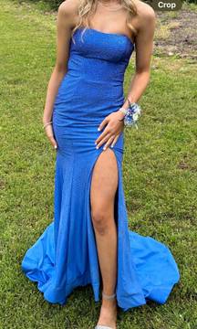 Prom Dress Blue