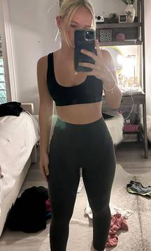 Grey  Align Leggings Cropped