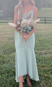 Sage Green Dress