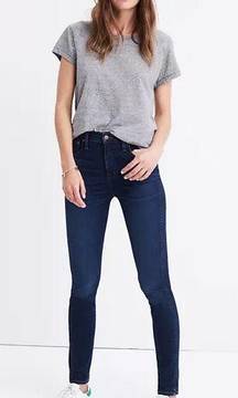 Petite 10" High-Rise Skinny Jeans in Hayes Wash WOMENS 25P