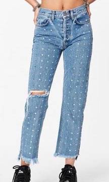 Emelia Rhinestone Jeans