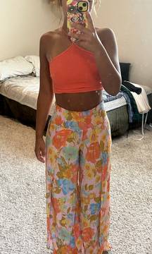 Floral Flowy Pants