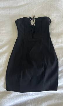 MINI BLACK BOW DRESS *NEVER WORN* SOLD OUT ONLINE