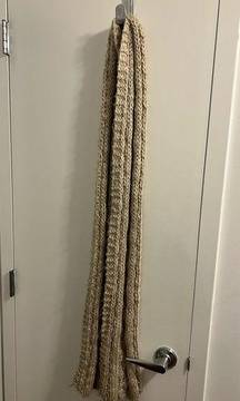 Cute Beige Knit Scarf