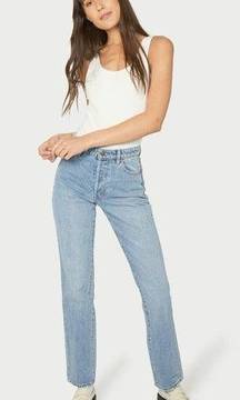 High Rise Classic Straight Kelly Ankle NWT Vintage Blue Wash Size 24