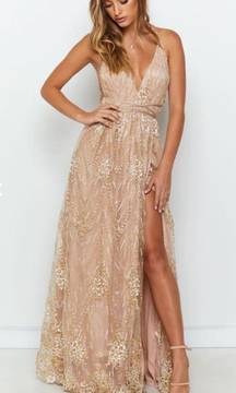 Sequin Maxi Dress