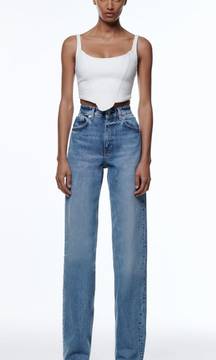 trf High Rise Wide Leg Jeans