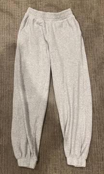 grey sweats 