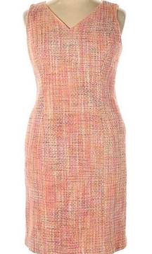 Pink Tweed Dress