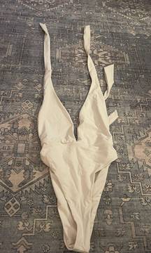 Revolve  White One Piece Swimsuit