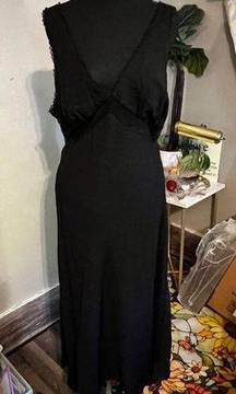 Women's Black Maxi Dress XL