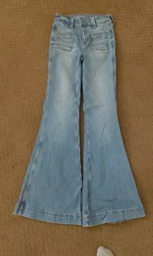 Outfitters Flare Blue Jeans