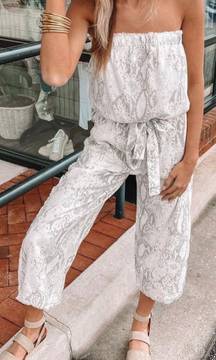 Snake Skin Jumpsuit