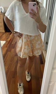 Outfitters Floral Skirt