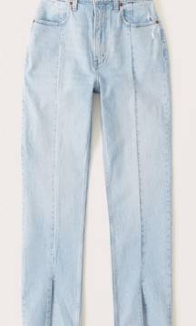 Abercrombie Curve Love Ultra High Rise 90s Straight Jean