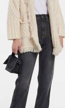 Golden Goose Cream Fringe Papyrus Colored Cotton Cardigan