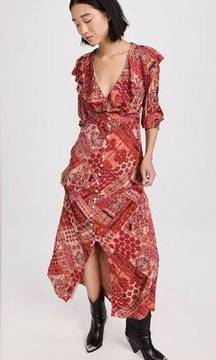 Free People Movement Women's Lennon Dress size xs in Primrose Combo