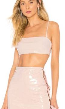 Revolve Nude Crop Top