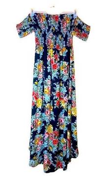 LucyLove Black and floral Tranquility Dress Size‎ Large