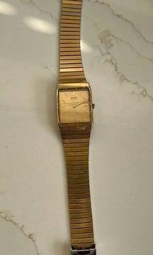 Vintage Seiko Quartz Gold Dress