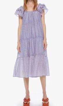 Xirena Larken Dress in Blu Flora NEW