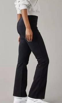 NWT American Eagle Next Level Pull-On High-Waisted Kick Bootcut Pant | Black XXL