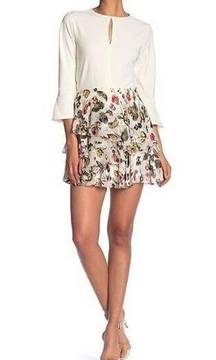 Grey by Jason Wu Silk Blend Floral Skirt Size 2