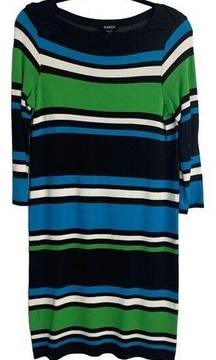 Worth Striped Sweater Dress S