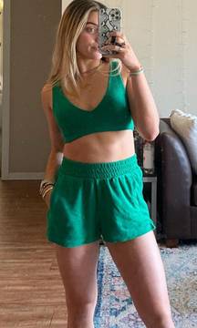 Green Two Piece Matching Set