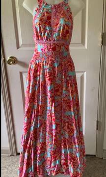 Med  Floral Dress