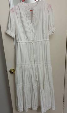 Lily Pulitzer White Tiered Maxi Sundress