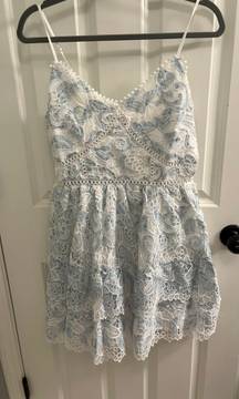 Pale Blue Dress