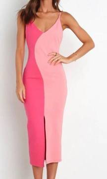 Petal & Pup Pink Colorblock Dress