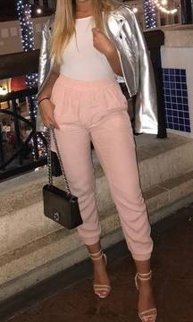 Naked wardrobe pink jogger