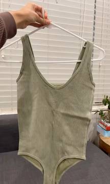 Green Bodysuit Tank Top