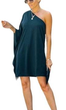 NWT one shoulder statement dress