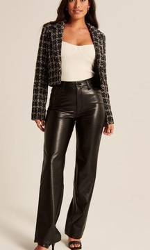 Abercrombie Curve Love Leather Pants