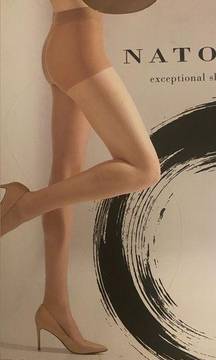 NWT Natori exceptional sheer honey color pantyhose brand new in box small