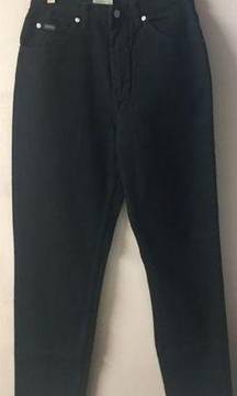 DeadStock Vintage Lee Riders Jet Black Relaxed Fit Jeans