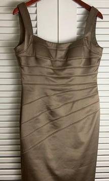 8 Jessica Simpson Copper Brwn Bodycon club dress