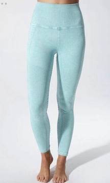 Avocado Avomuse Vintage Blue Phoenix Fire Legging