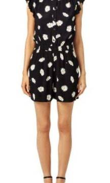 Kate Spade Daisy Dot Crepe romper