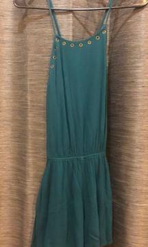 Dark Green Romper