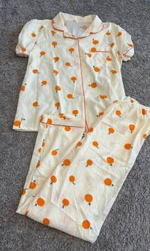 Oranges PJ Set