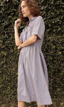 Everlane Parklet shirt dress with side pockets Size 8