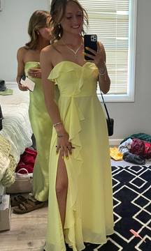 Yellow Prom Dress